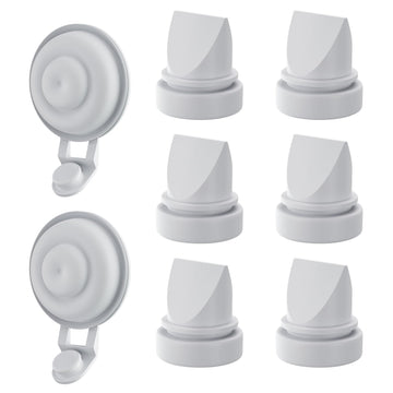 Tovvild 6 Pc Duckbill Valves And 2 Pc Silicone Diaphragms Compatible With Momcozy M9 Replacements Parts, Replace Mom Cozy M9 Pum
