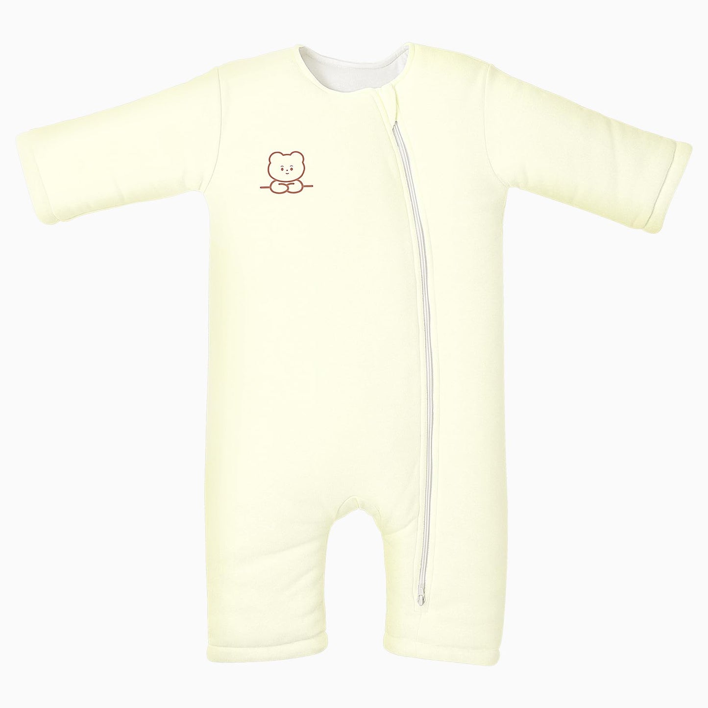 Baby Sleep Sack with Legs Winter 0-6 Months 2.5 Tog, Ultra Soft Cotton Wearable Blanket Sleeping Bag Sack Easy Diaper Changing T