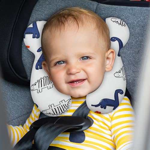 Baby Travel Pillow, Infant Kid'S Cushion Soft And Skin Friendly For Car Seat, Pushchair And Stroller (Style L)