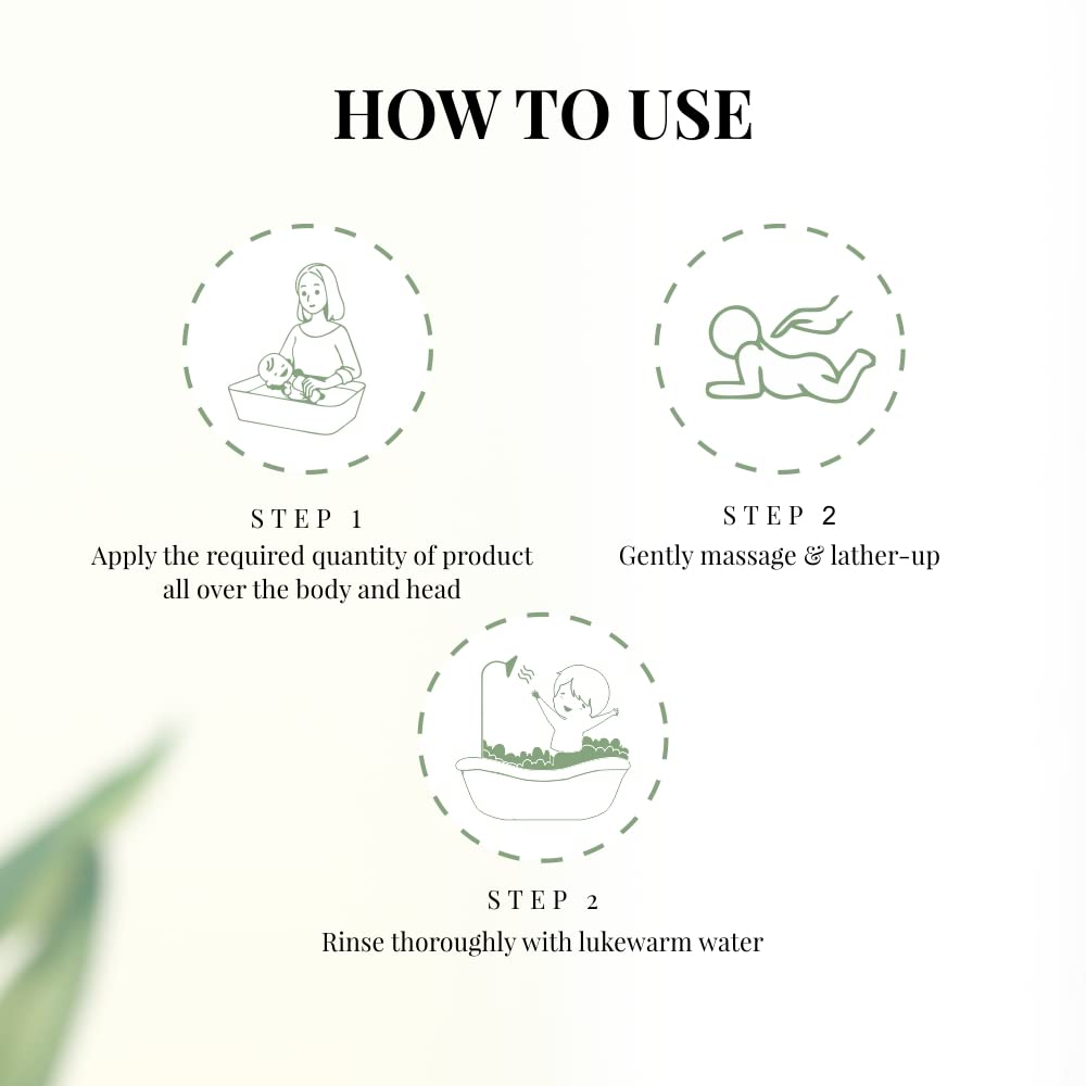 Azafran Organics Baby Gentle Body Wash And Shampoo, 200G