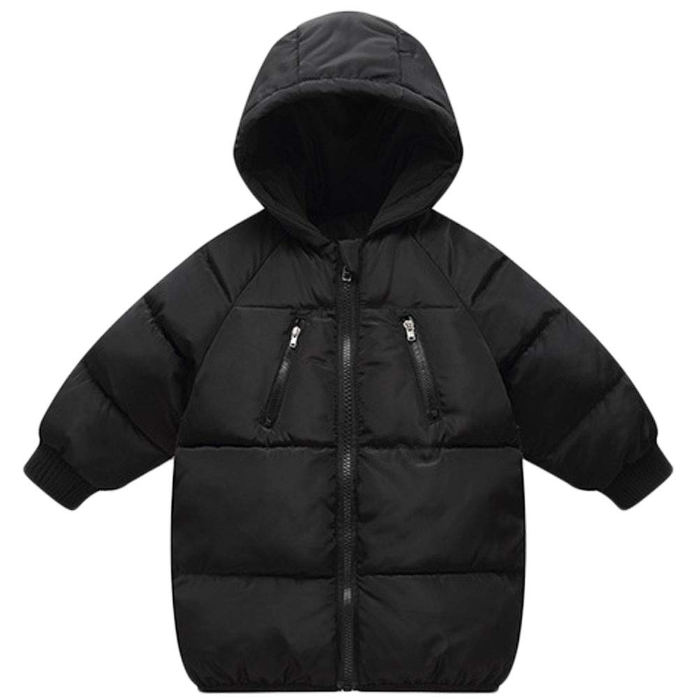 Lanbaosi Baby Boys Girls Winter Coat Toddler Kids Warm Hooded Jacket Outerwear