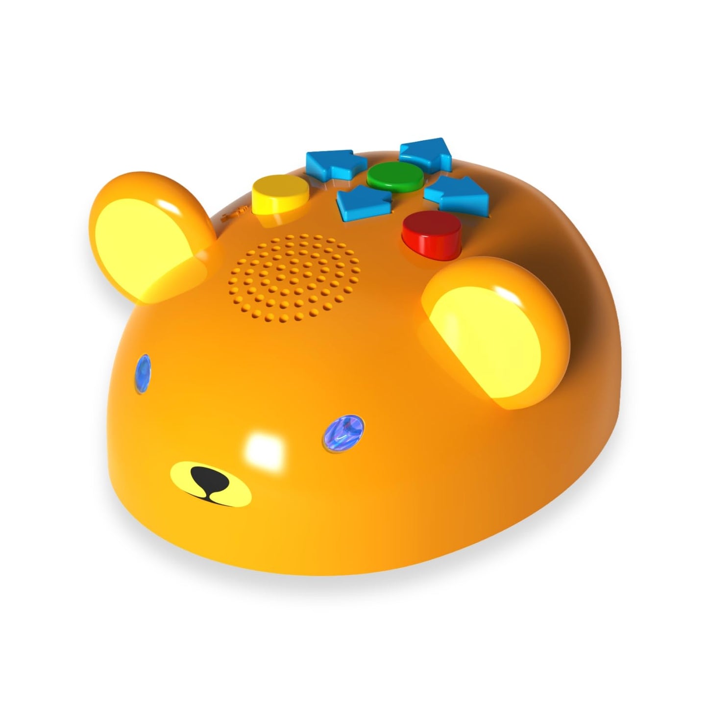 Apitor Robot Bear Screen-Free Coding Robot for Kids Ages 3-5, First Coding Toy with Lights, Sounds & Alphabet Map, STEM Learning