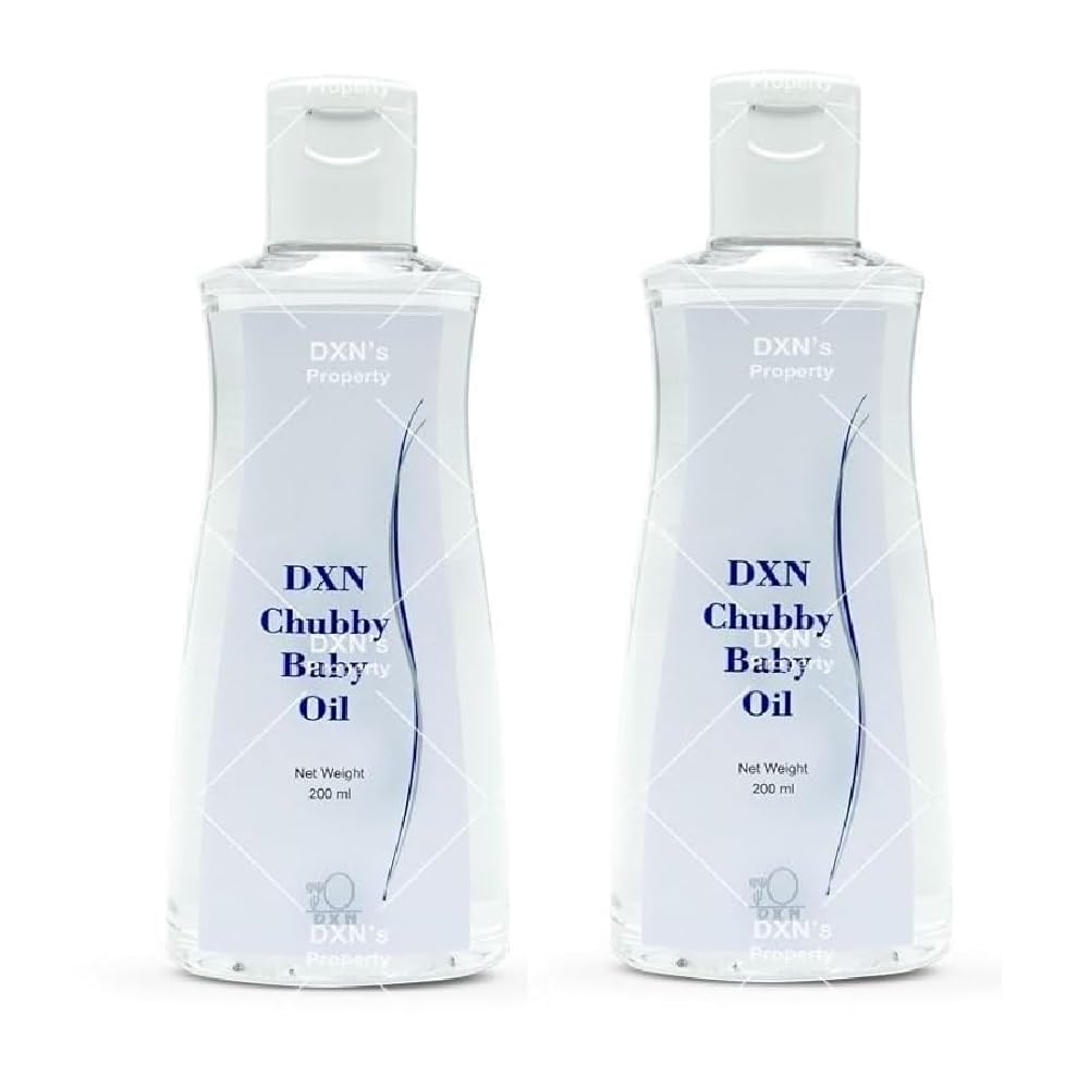 2 Bottle Chubby Baby Oil DXN 200 ml each