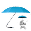 Generic Pram Parasol, 50+ UV Protection Umbrella with Adjustable Fixing Clamp, Baby Stroller Umbrella, Sun Parasol for Pram, Str
