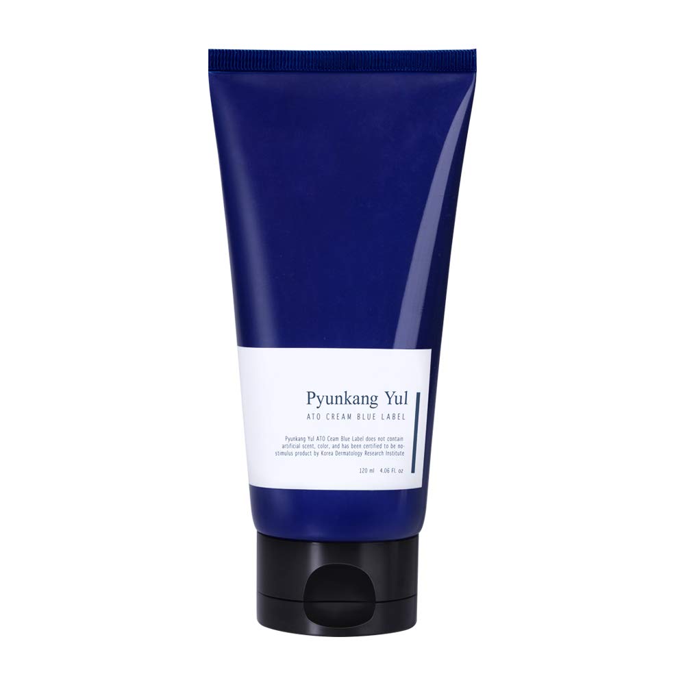 Pyunkang Yul Ato Cream Blue Label - Long Lasting Strong Moisture And Nutrients Hyaluronic Acids, Natural Safe Ingredients Cerami