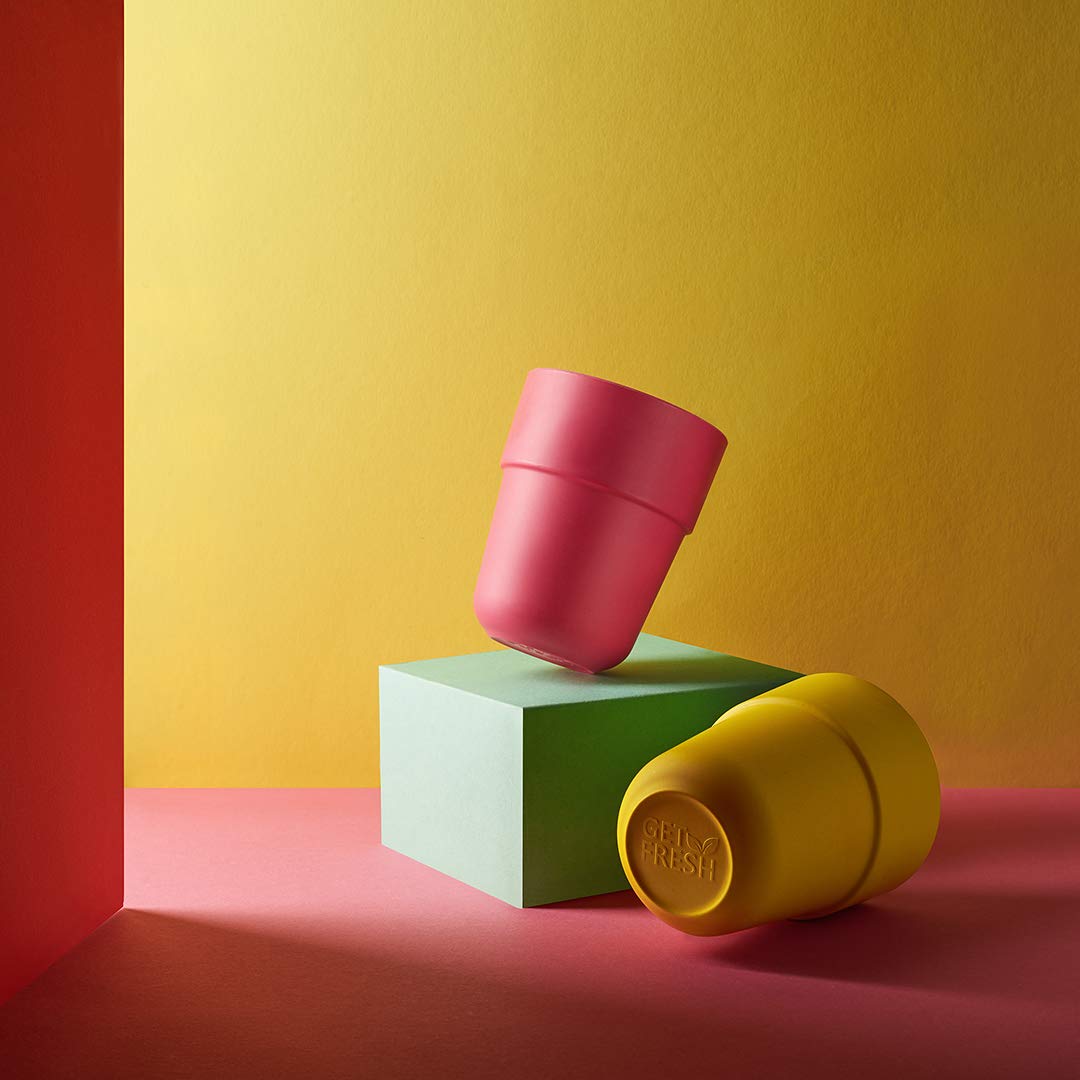 Bamboo Kids Cups, 4 Pack Set, Stackable Bamboo Drinking Cups, Bamboo Kids Dinnerware Set, Bamboo Toddler Cups, Dishwasher Safe A