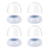 4-Pack Philips Avent Bottle Rings & Caps, Replacement Screw Rings For Natural Plastic & Glass Bottles