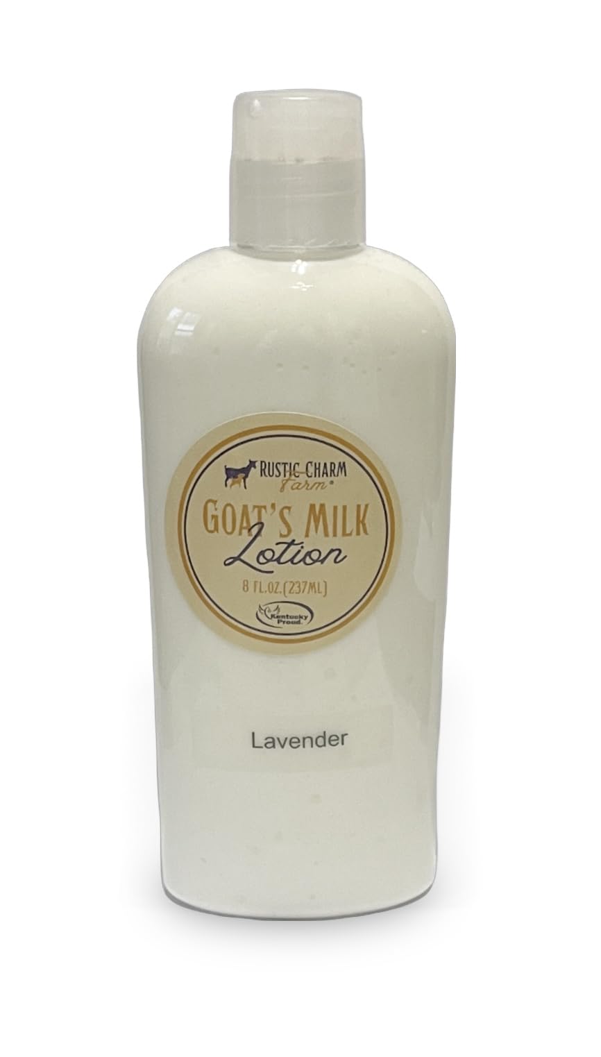 Rustic Charm Farm Goat Milk Lotion, Lavender