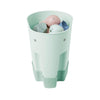 SHNUGGLE Ellie Bath Toy Storage Scoop | Baby & Toddler Bath Toy Drying Caddy with Drip Tray - Eucalyptus Green