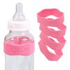 Inchbug Orbit Labels - Baby Bottle Name Labels For Daycare, Sippy Cup Bands - Engraved Silicone, Reusable, Dishwasher Safe, Matc