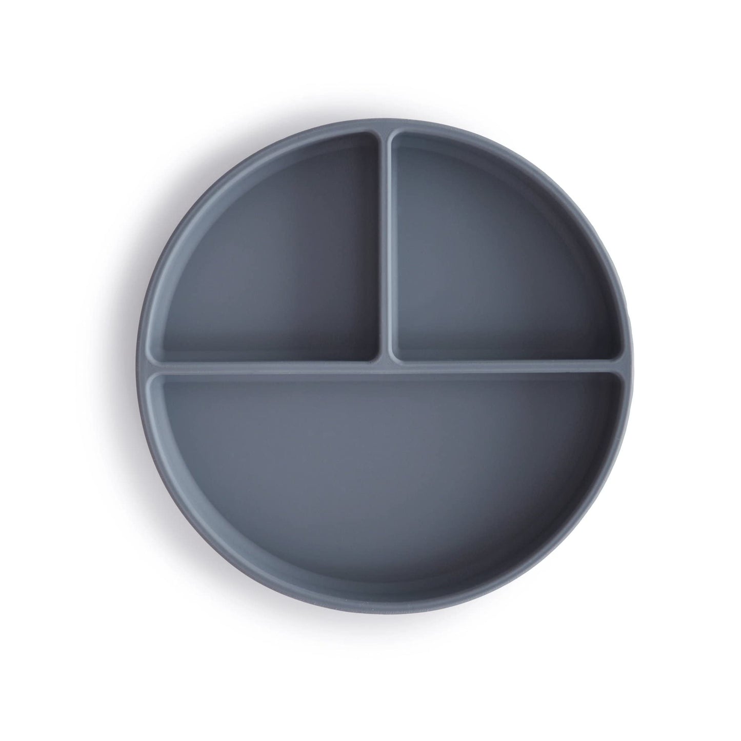 mushie Silicone Suction Plate | BPA-Free Non-Slip Design (Tradewinds)
