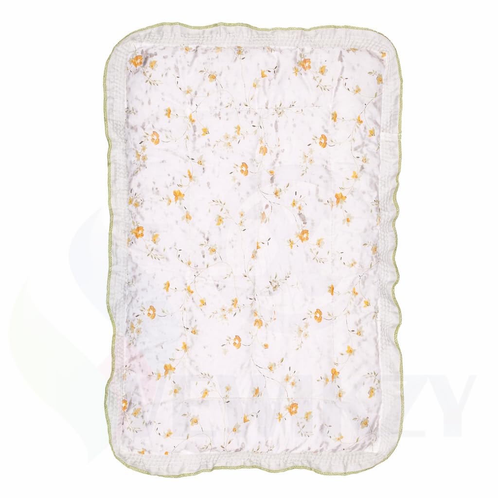 Vewikzy Cotton | Modern New Born Baby Godari, Cradle Bed, Baby Bed Floral Mattress, Godadi, Crib Sheet, Kids Bed | MultiColor |