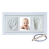Baby Hand And Footprint Keepsake, Non-Toxic Clay Photo Frame Registry Kit For Wall Mount & Desktop Mount Decor, Perfect Shower G
