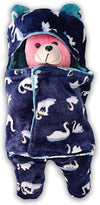 DAGDIYA 3in1 Baby Blanket & Sleeping Bag for Newborns | Super Soft Baby Wrapper for Boys & Girls | Cozy, Breathable, AllSeaso