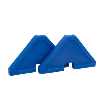 Children'S Factory Replacement Cantilever Support Legs, Plastic Support Feet Compatible With Playpanel Room Dividers, Blue