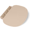 Silicone Placemat For Baby With Food Catching Pocket, Non-Slip Tablemats For Restaurants, Home, Travel (Shifting Sand)