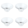 IVARONAL Flange Insert 4PCS 18mm Compatible with Momcozy M9/M6/M5/S12 Pro/V1 Pro/V2 pro, Spectra/Medela/Elvie/NCVI/TSRETE/eufy/L