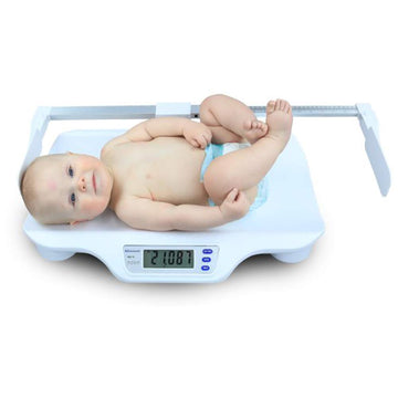 Brecknell Portable Digital Medical Baby Scale | 44 Lb Capacity | Infant, Baby Or Small Pet Scale For Measuring Weight And Height