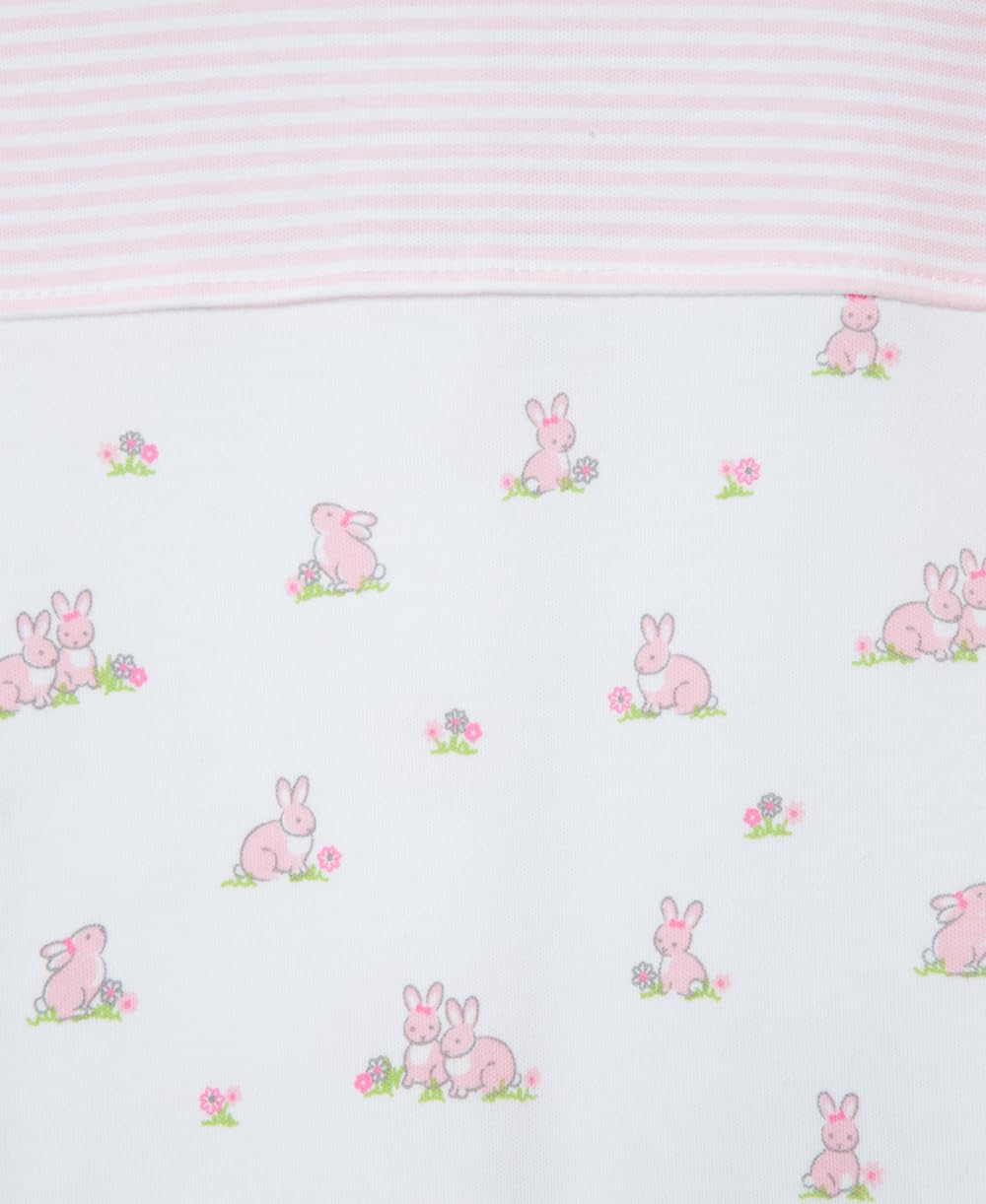 Little Me Baby Clothes & Outfits - Girls One Piece Hat & Footed Sleeper Pajamas - Newborn , Baby Bunnies