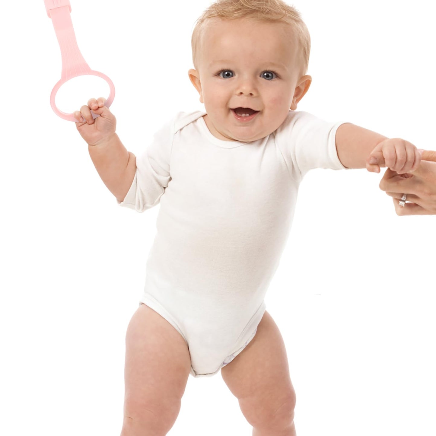 Awleynz 4Pcs Baby Playpen Pull Up Rings, Pull Up Rings For Play Pen, Playpen Accessories For Help Stand Up Walking Training Tool