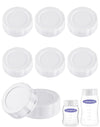 Xunicute Baby Bottle Caps Compatible With Lansinoh Bottles, Travel And Storage Bottle Lids Replacement, 8 Count