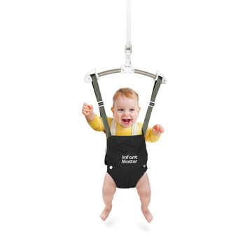 Infant Master Baby Doorway Jumpers, Sturdy Johnny Jumper Adjustable 10.8'-23.6' Strap, Soft Baby Johnny Bouncer W/Seat Bag, Pr
