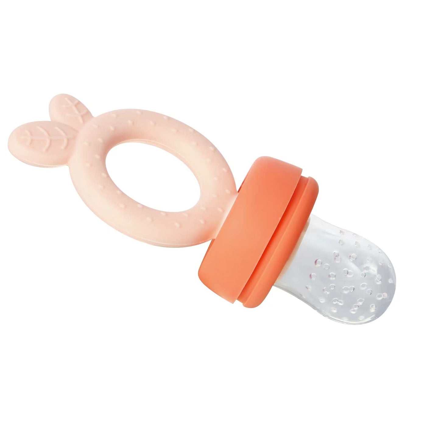 Pandaear 3 Pack Silicone Baby Fruit Food Feeder Pacifier With 3 Sizes Silicone Pouches, Bpa Free Mesh Feeder For Infants