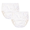Durio Reusable Swim Diapers Washable Baby Swim Diaper Unisex Infant Toddler Swimming Diapers B White & White 3-6 Months