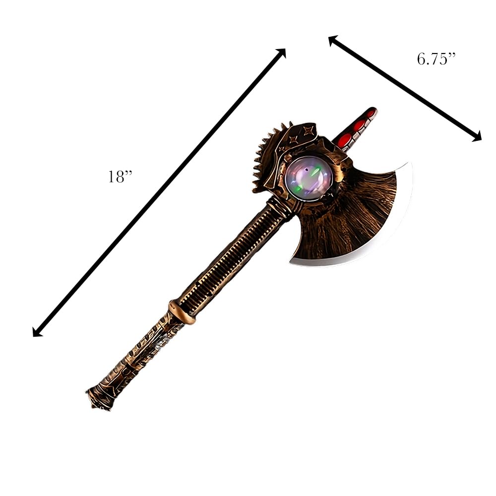 Blinkee Medieval Axe Toy With Spinning Lights And Sound Effects