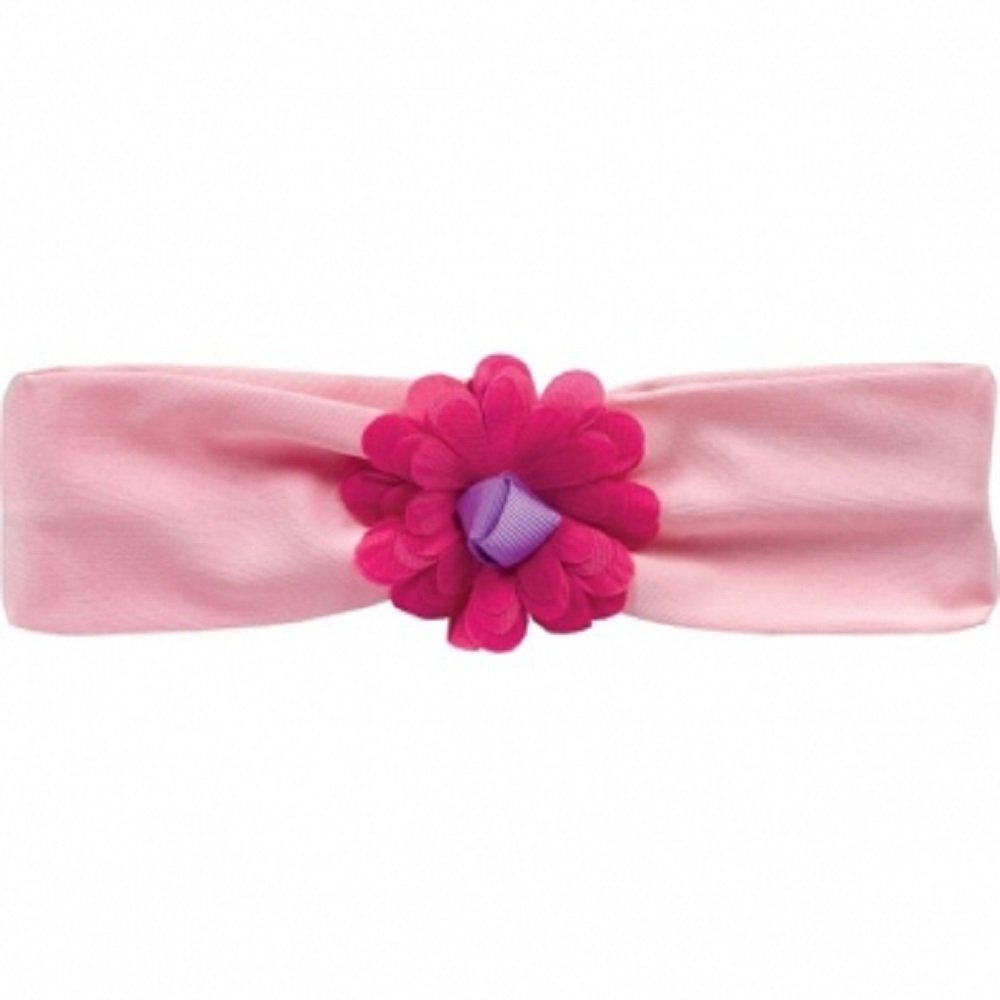 Amscan Baby Girl Pink Flower Headband, 1 Piece