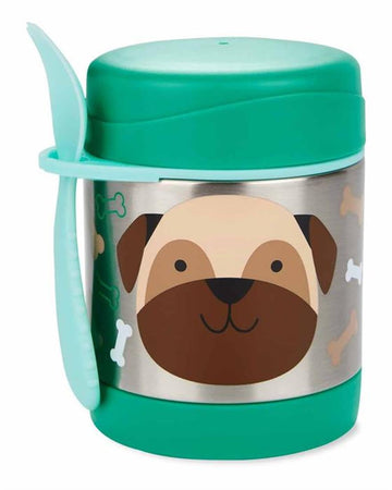 Skip Hop Insulated Baby Food Jar, Zoo, Pug