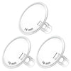 Maymom MyFit Flanges Crater Goldie Pack 14 15 16 mm Compatible with Medela Breast Pumps and Maymom Wide Base and Narrow Base Con