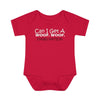 Southern Sisters Can I Get A Woof Woof Baby Bodysuit Girls Or Boys New Born Red