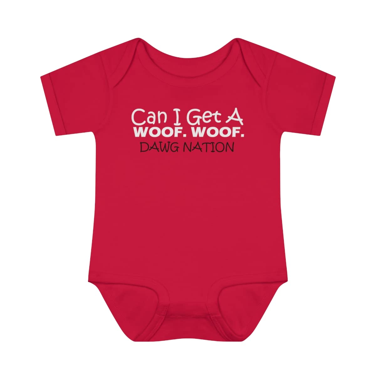 Southern Sisters Can I Get A Woof Woof Baby Bodysuit Girls Or Boys New Born Red