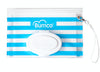 Bumco Airtight Wipes Dispenser, Keeps Wet, Reusable Refillable Pouch, Diaper Bag Organizer For Travel, Carrying Clutch, Unique B