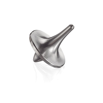 Foreverspin Stainless Steel(Brush-Finish) Spinning Top - World Famous Spinning Tops