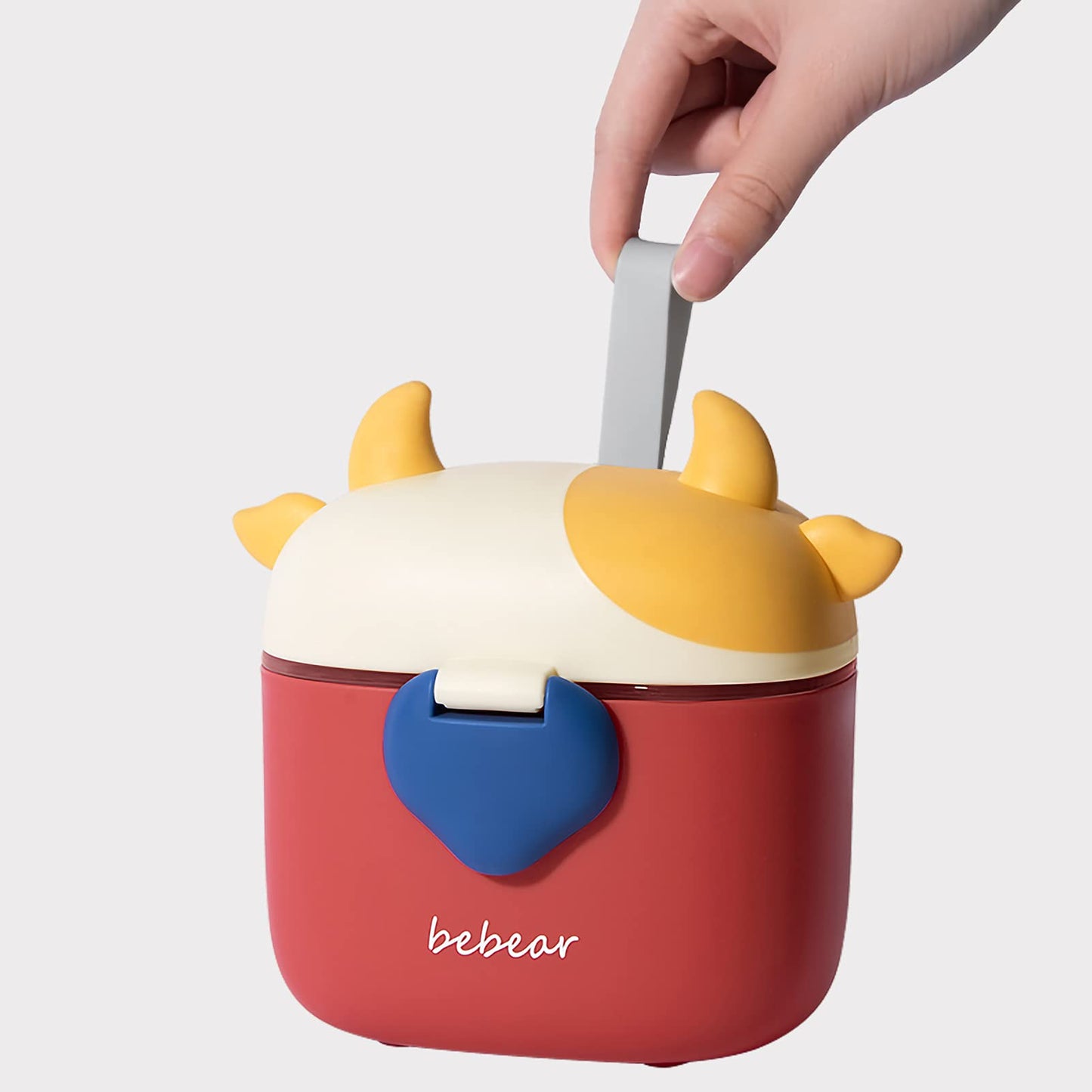 Bebamour Baby Formula Dispenser, Bpa Free Portable Milk Powder And Candy Fruit Snack Storage Container With Scoop And Leveller F