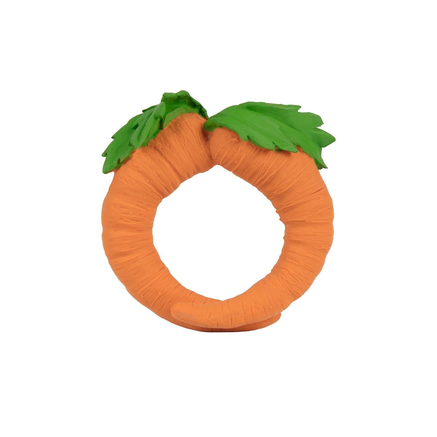 Oli & Carol Natural Rubber Teether -Vegetable Shaped Teething Toy for Babies 0-12 Months | Baby Teething Relief | Teethers for I