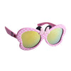 Sun-Staches Disney Official Minnie Mouse Lil Characters Child Sunglasses, Uv400 Lenses Pink Polka Dot Frames, One Size Fits Most