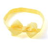 Akinoskids Gorgeous Yellow Infant Headband With A Smart Bow Knot