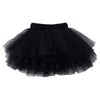 Colorful Childhood Baby Girls Tutu Skirt Toddler 6 Layered Tulle Tutus 1-8T Black Size 7-8T