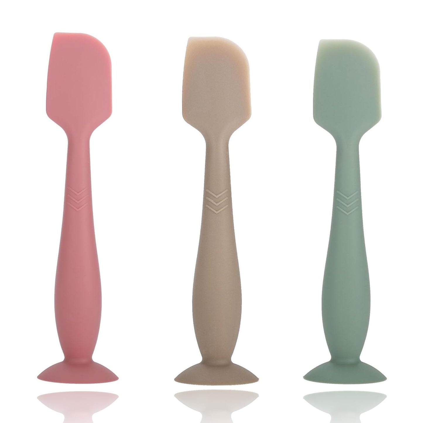 Baby Diaper Cream Spatula, Seeway 3 pack Baby Butt Paste Spatula, Diaper Cream Applicator, Silicone Butt Spatula for Newborn Bab