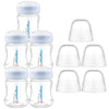 Maymom Wide-Mouth Milk Storage Collection Bottle With Dome Cap, Bottle Top, Sureseal Sealing Disk; Can Replace Spectra S1 S2 Bot