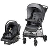 Safety 1St Smooth Ride Qcm Travel System, Fast, 1-Hand Lift To Fold, High Street