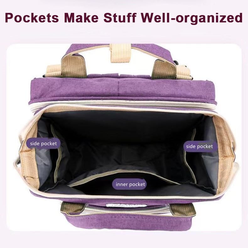 X W Ei Union Diaper Baby Bag Backpack With Changing Station Changing Pad Baby Nursing Bag Baby Shower Tote Baby Bottle Bag Water