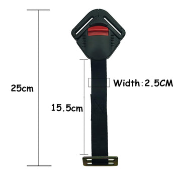 Universal Child Seat Toddler Harness Clip Fixed Lock Buckle 5 Point Adjustable Strap Locking Buckle Clip For Stroller High Chair