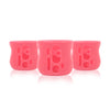 Olababy Silicone Sleeve For Avent Natural Glass Bottles (Pack Of 3) (4 Oz, Pink)