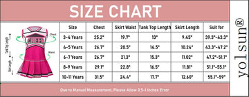 Yolsun Cheerleader Costume For Girls, Kids Cheerleading Outfit, Child High School Cheer Leader Dress Up Halloween Party Role Pla