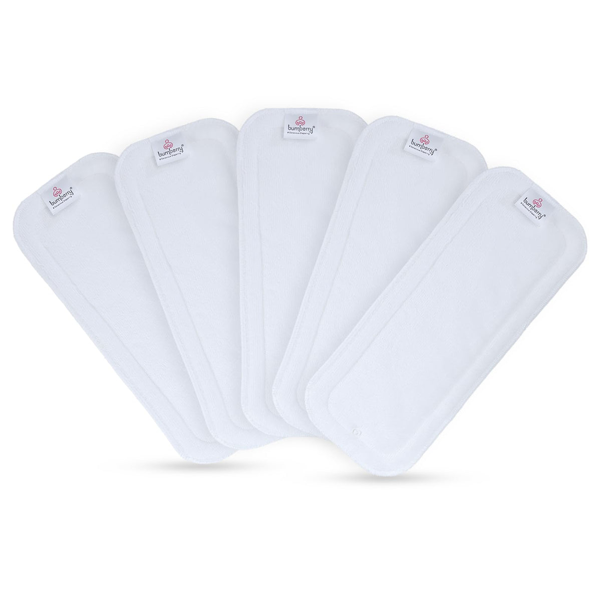 Bumberry Baby Wet Free Cloth Diaper Inserts/Soakers/Liners Reusable Washable For Cloth Diapers/Diaper Covers/Pocket Diapers (P
