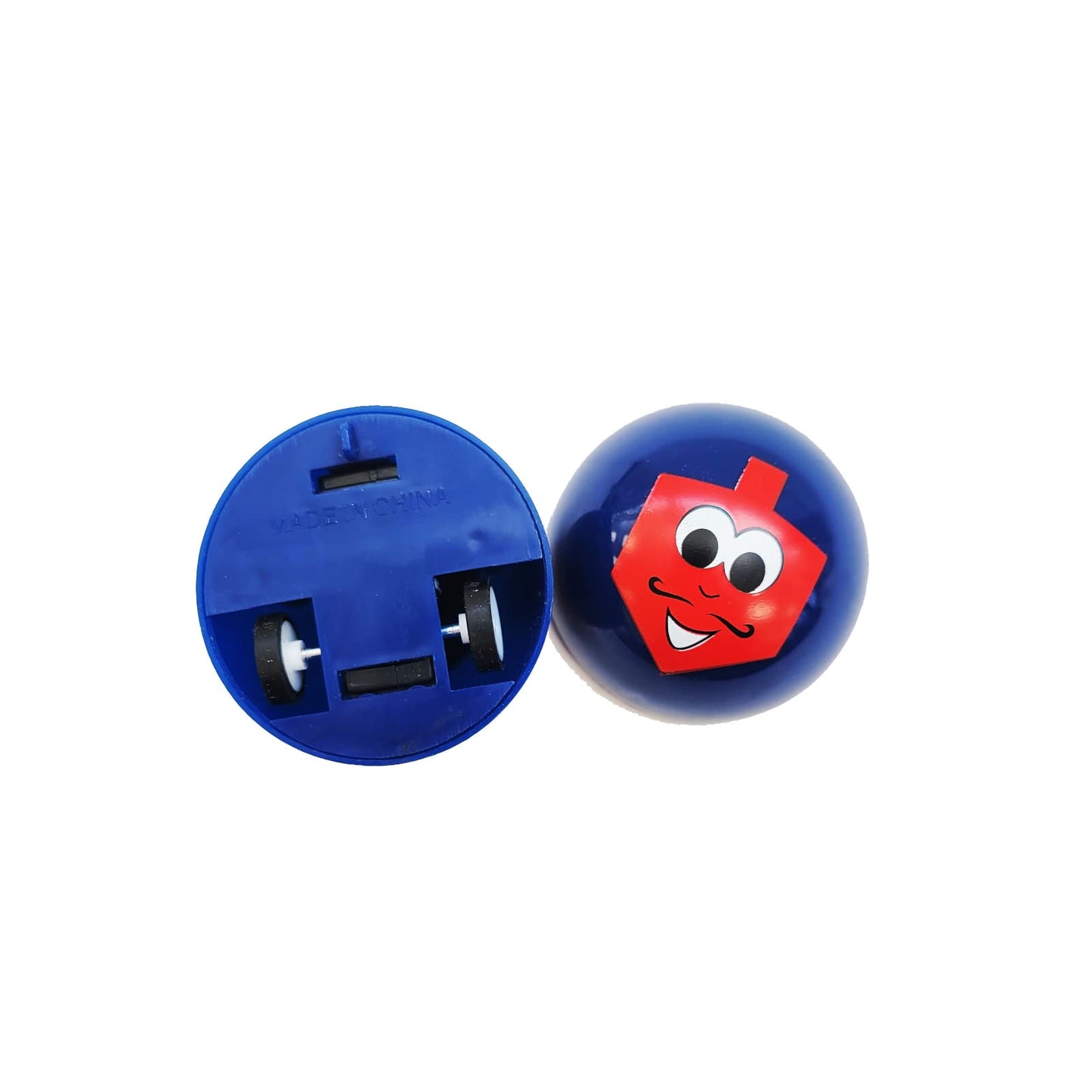 Rite Lite Chanukah Racing Dreidels Set Of 4 - Pull Back & Race! Hanukkah Gifts Jewish Holiday Party Toys Decorations Party Favor